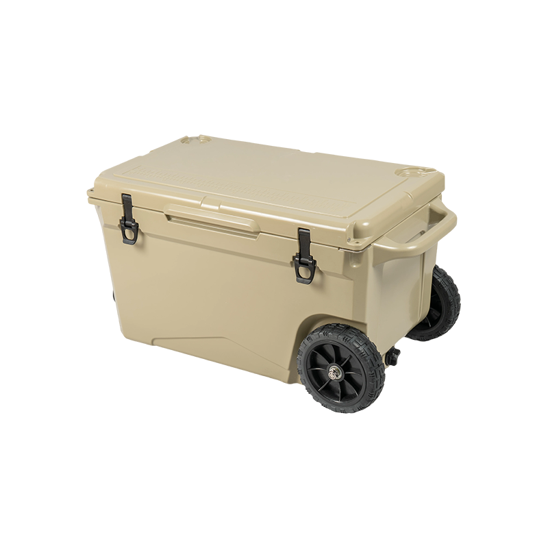 75QT กล่องเก็บความเย็น Rotomolding ตกปลากลางแจ้งขนาดใหญ่